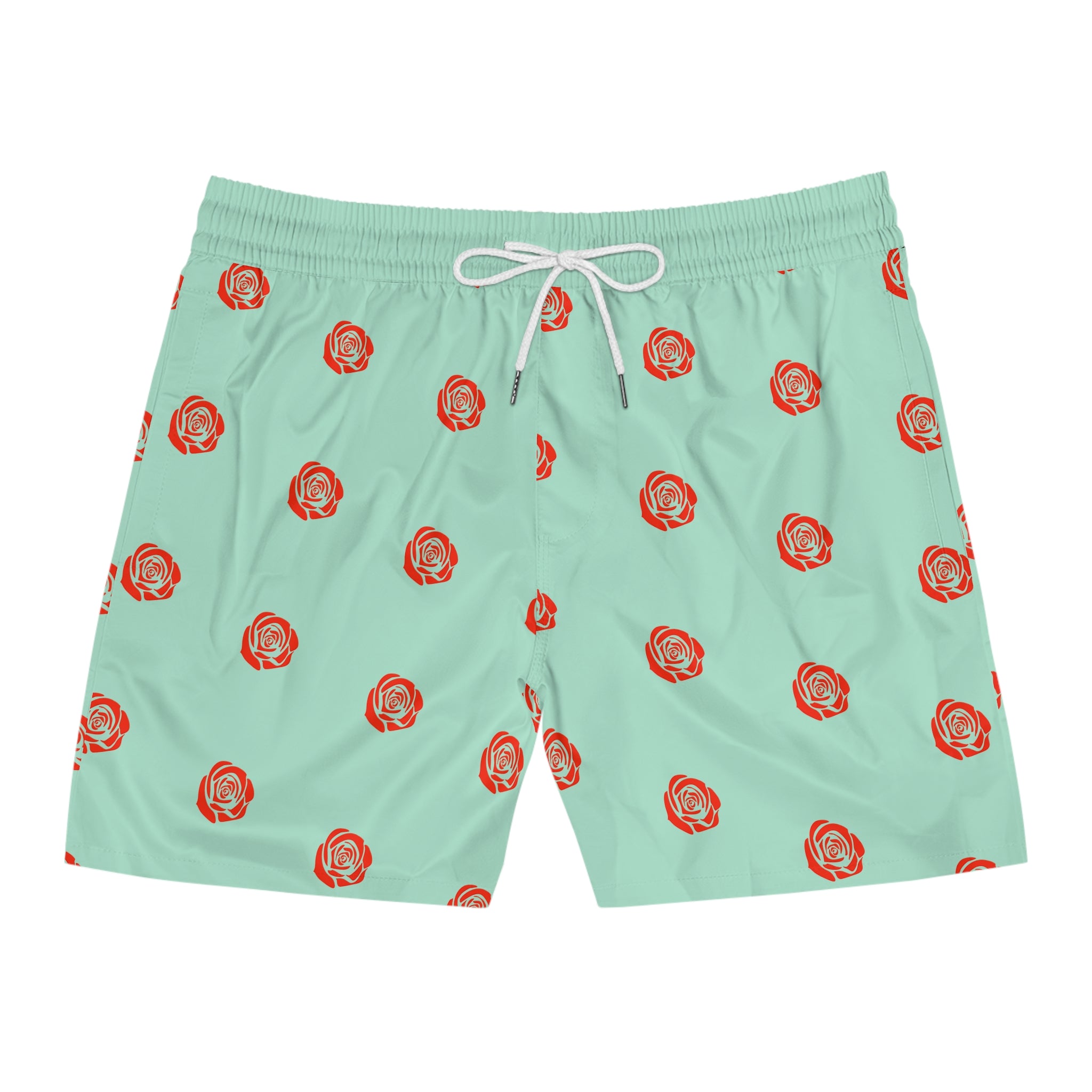 Rose Mid-Length Swim Shorts