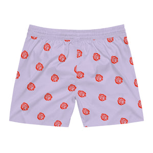 Rose Mid-Length Swim Shorts