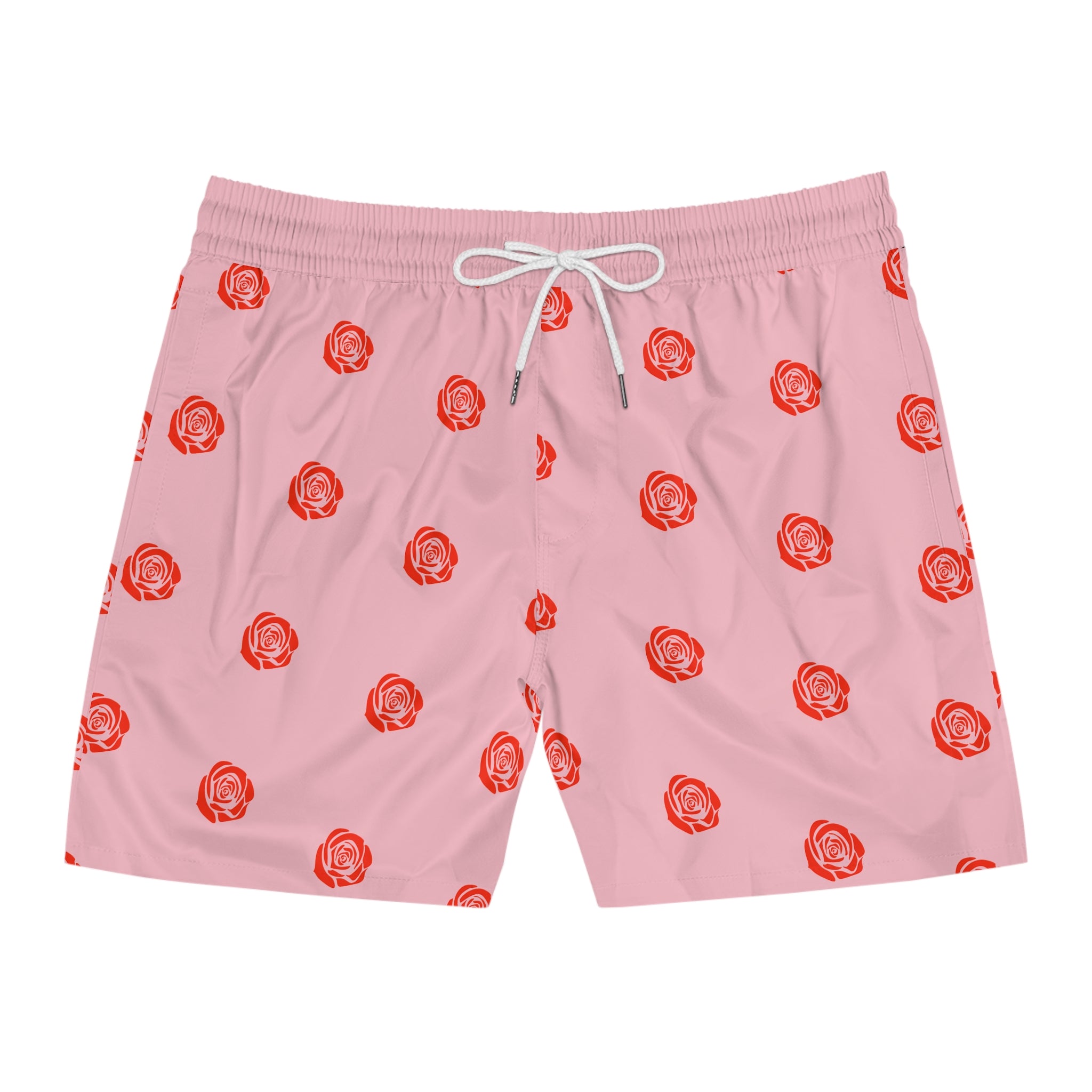 Rose Mid-Length Swim Shorts