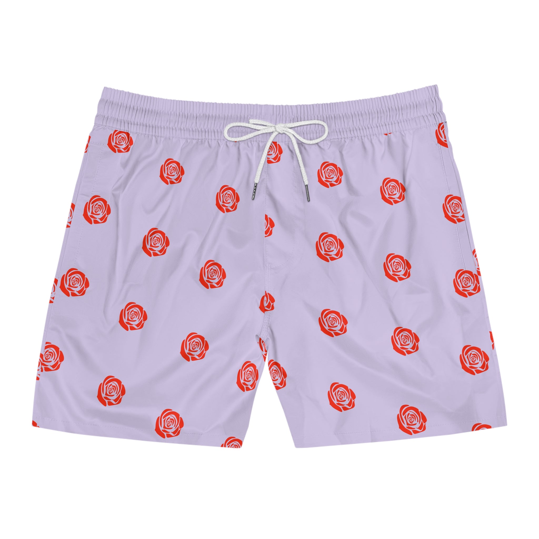 Rose Mid-Length Swim Shorts