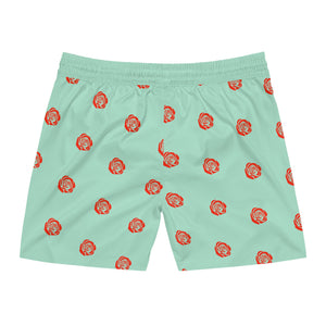 Rose Mid-Length Swim Shorts