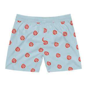 Rose Mid-Length Swim Shorts