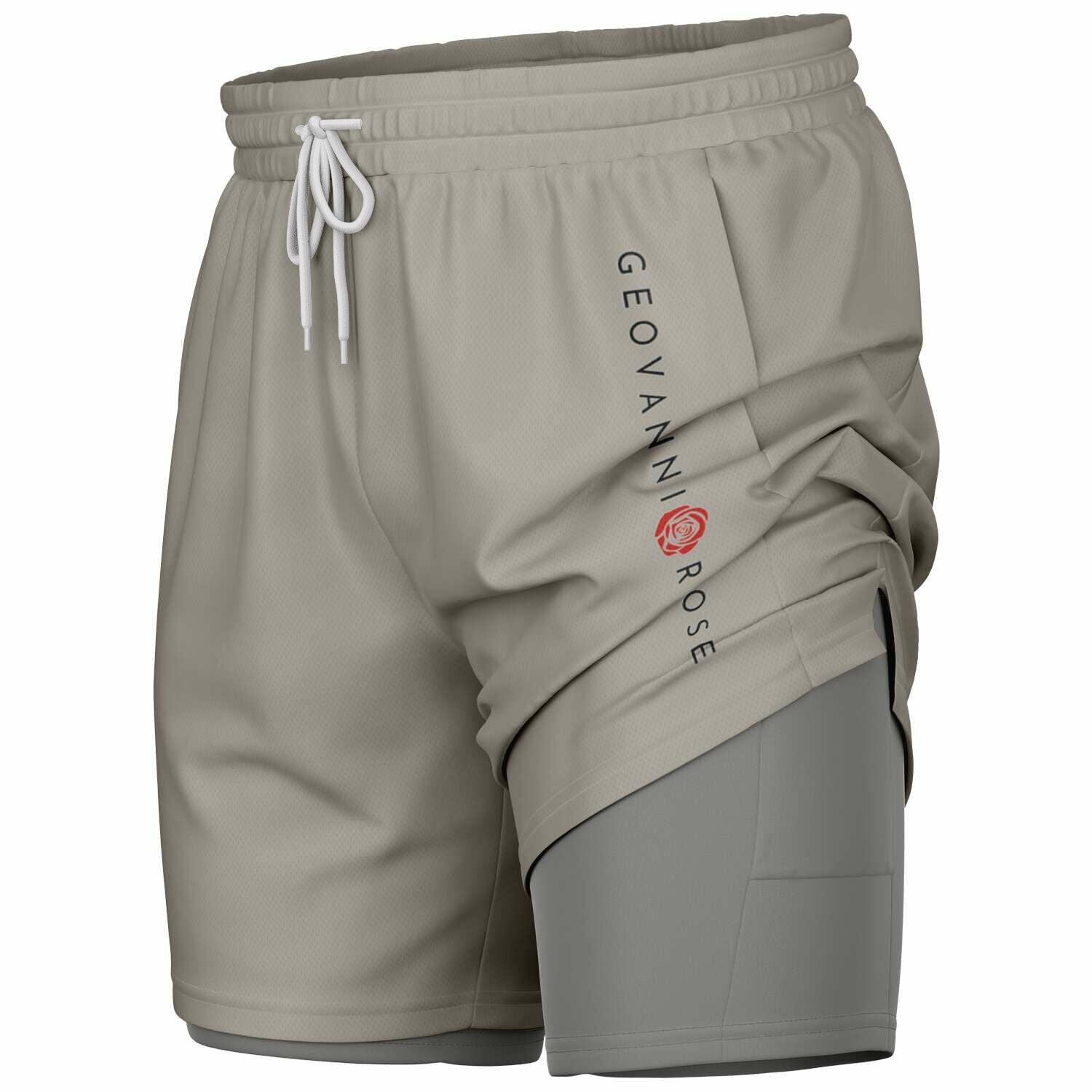 Geovanni Rose II-in-I Shorts