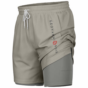 Geovanni Rose II-in-I Shorts