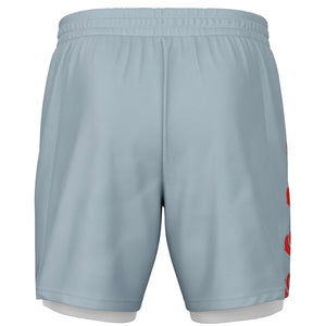 Geovanni Rose II-in-I Shorts