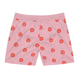 Rose Mid-Length Swim Shorts