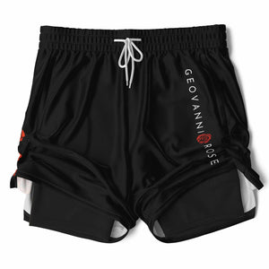 Geovanni Rose II-in-I Shorts