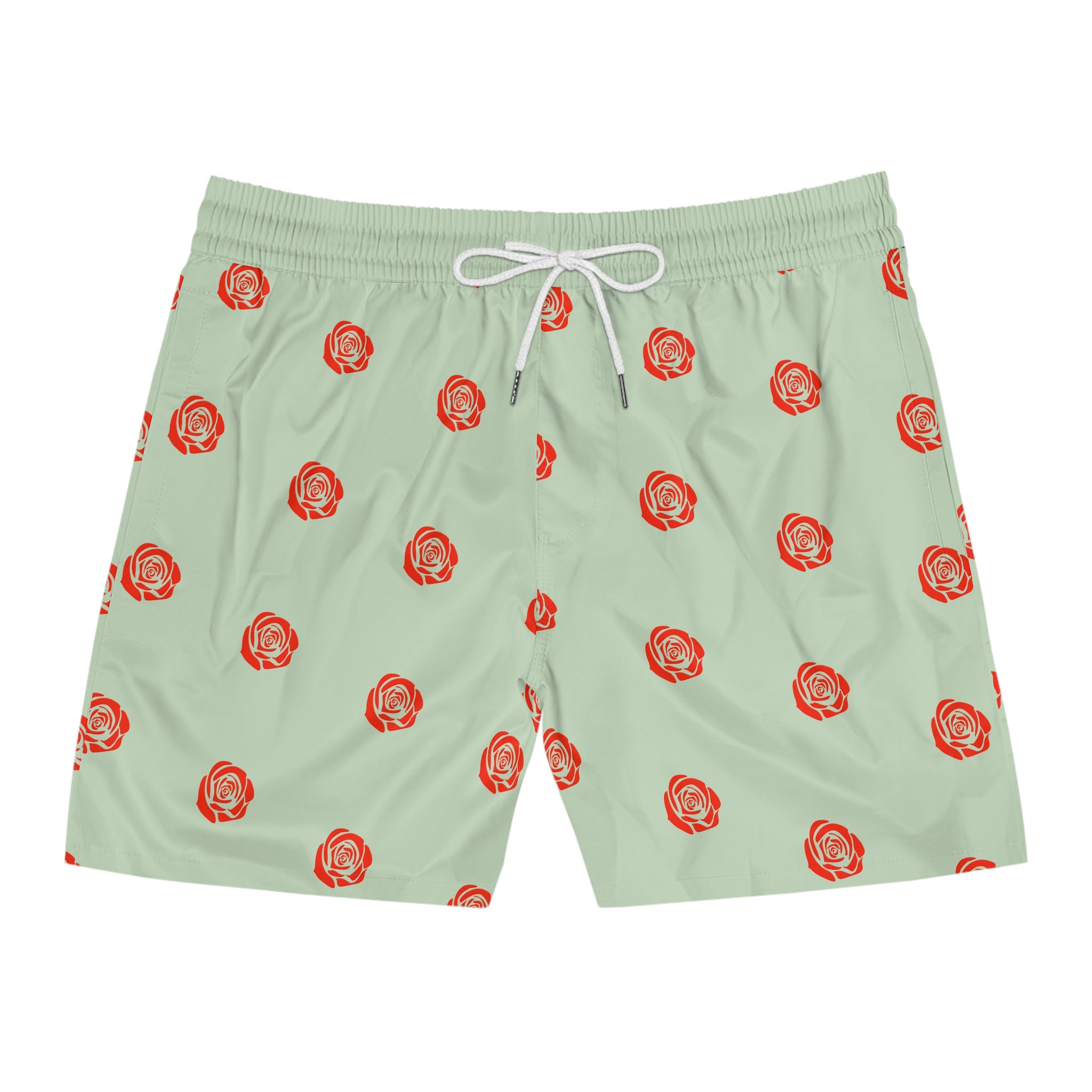 Rose Mid-Length Swim Shorts