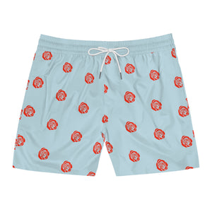 Rose Mid-Length Swim Shorts