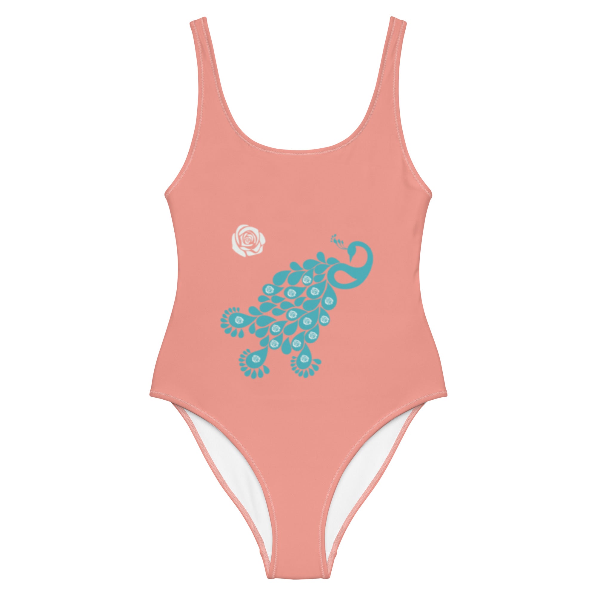 Rose Peacock Swimsuit