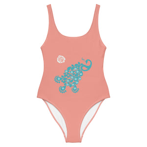 Rose Peacock Swimsuit