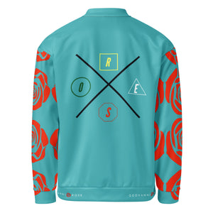 Rose Bomber Jacket