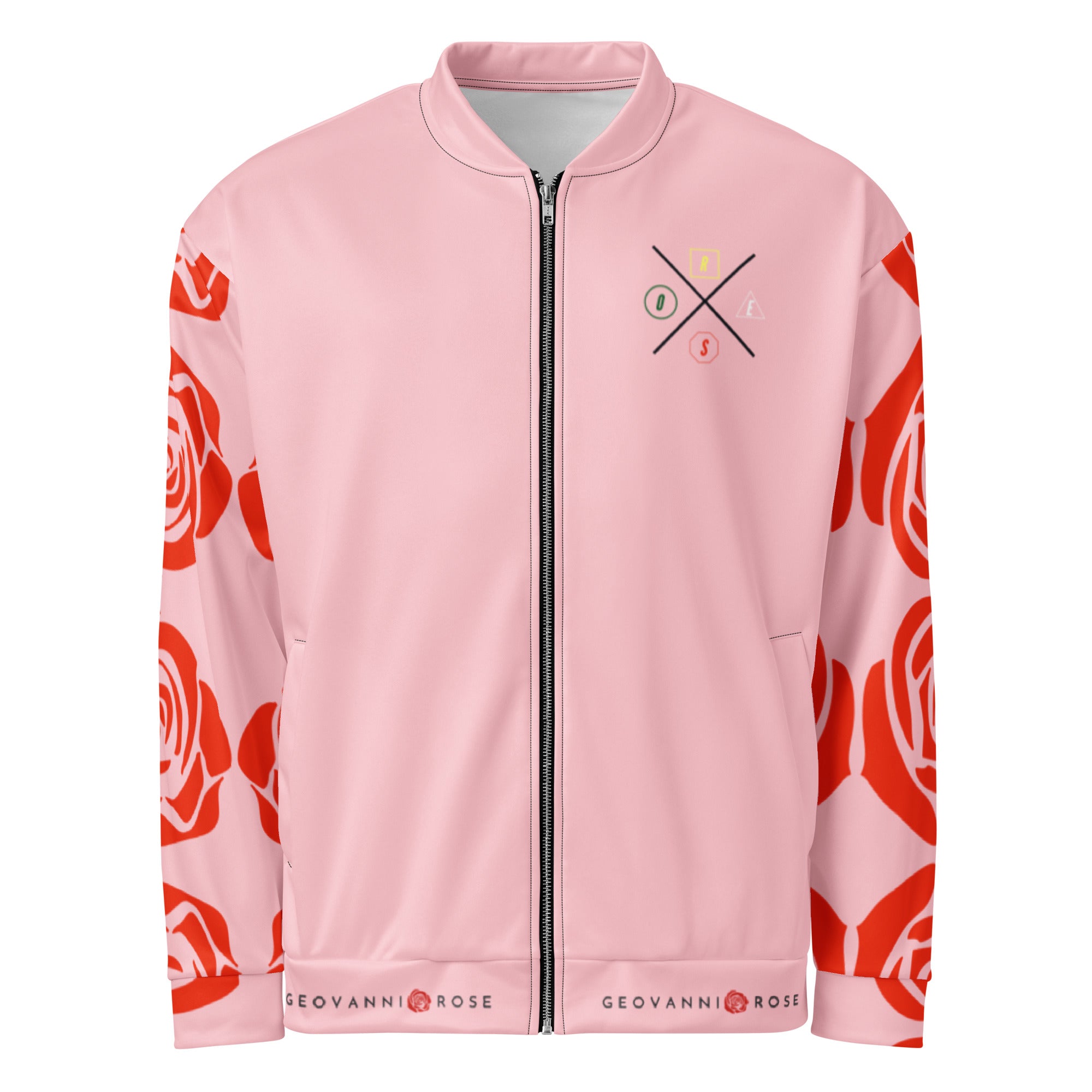 Rose Bomber Jacket