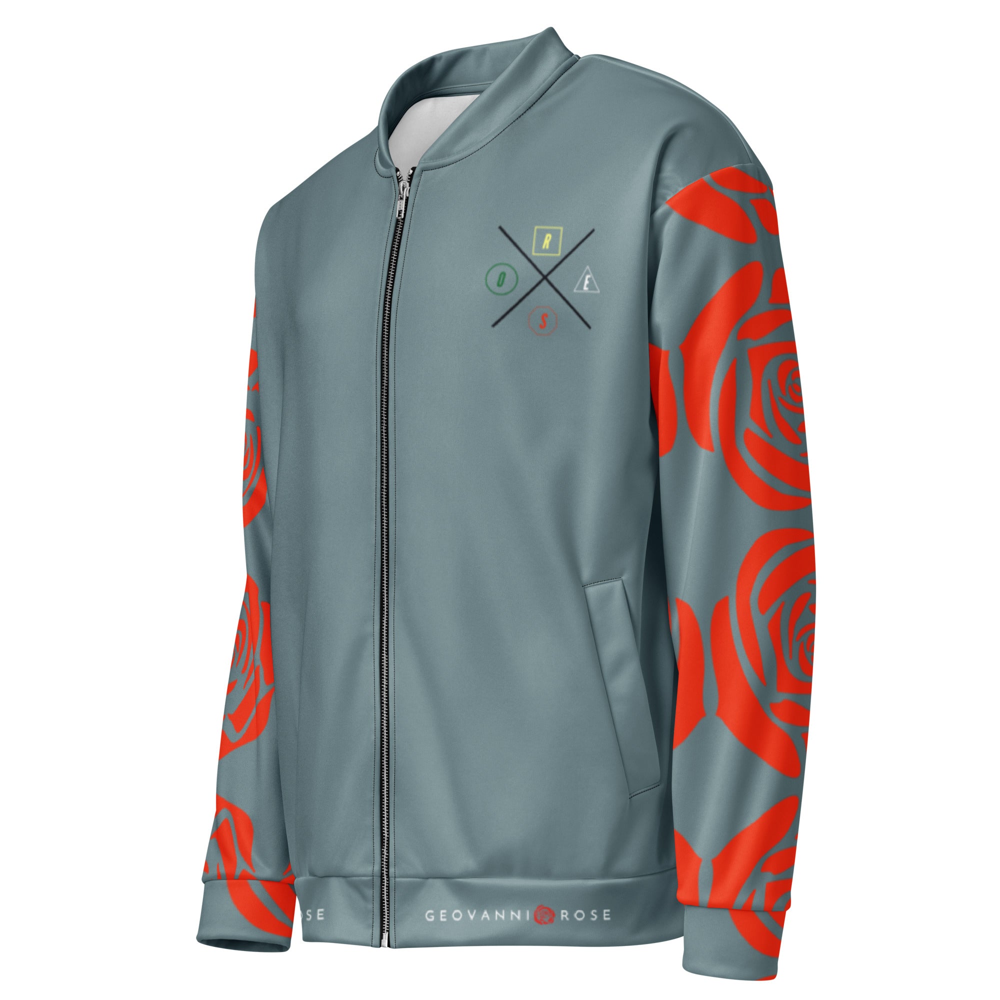 Rose Bomber Jacket
