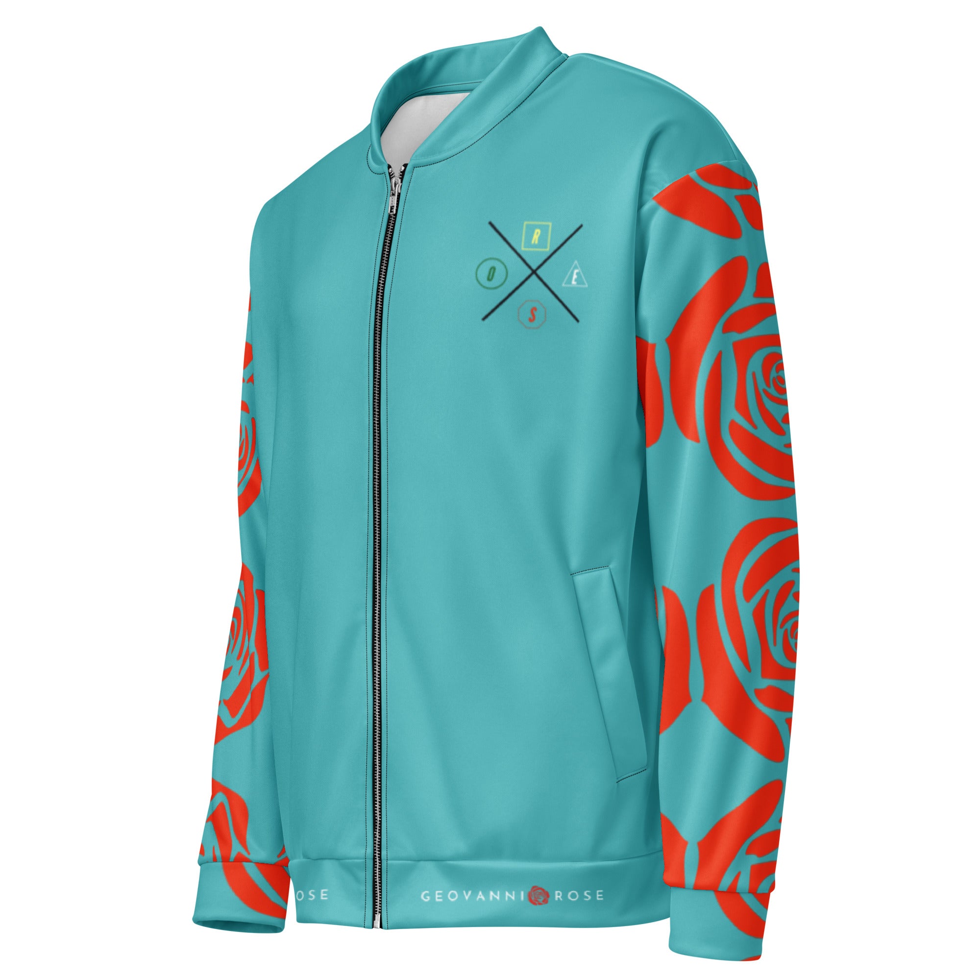 Rose Bomber Jacket