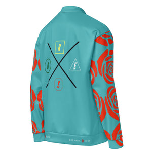 Rose Bomber Jacket