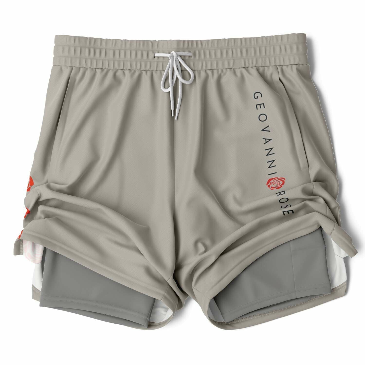 Geovanni Rose II-in-I Shorts