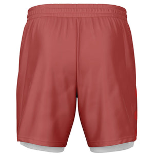 Geovanni Rose II-in-I Shorts