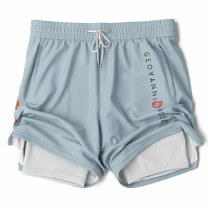 Geovanni Rose II-in-I Shorts
