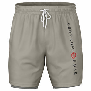 Geovanni Rose II-in-I Shorts