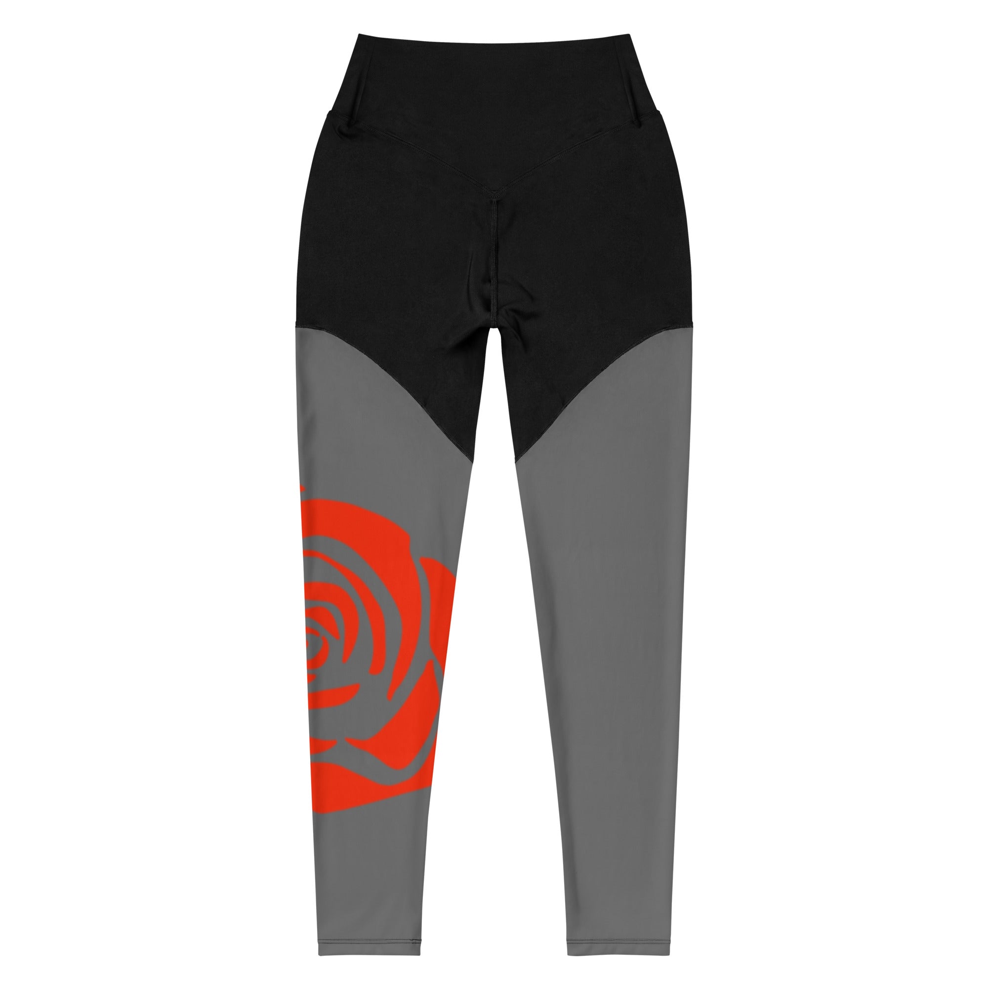 Rose Print Leggings