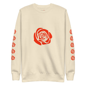 Rose Sleeve Sweatshirt