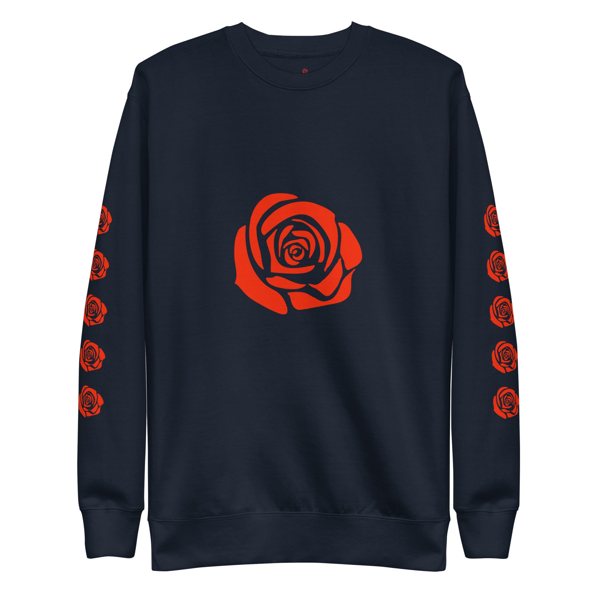 Rose Sleeve Sweatshirt